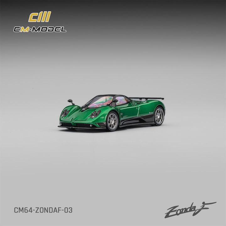 [Preorder] CM Model 1:64 Pagani Zonda F Metallic Emerald Green CM64-ZondaF-03