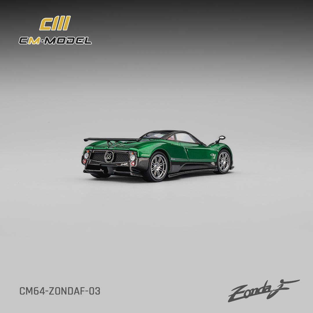 [Preorder] CM Model 1:64 Pagani Zonda F Metallic Emerald Green CM64-ZondaF-03