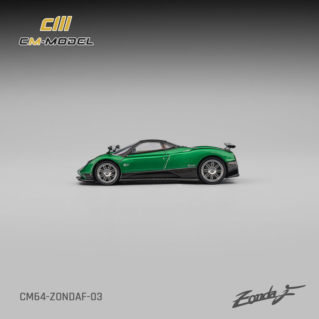 [Preorder] CM Model 1:64 Pagani Zonda F Metallic Emerald Green CM64-ZondaF-03