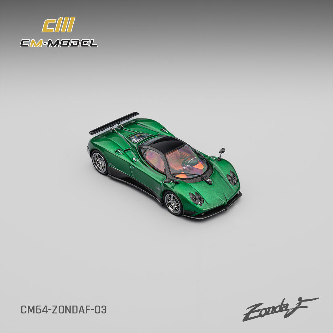 [Preorder] CM Model 1:64 Pagani Zonda F Metallic Emerald Green CM64-ZondaF-03