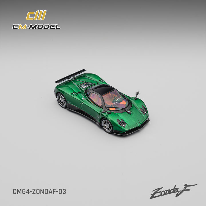 [Preorder] CM Model 1:64 Pagani Zonda F Metallic Emerald Green CM64-ZondaF-03