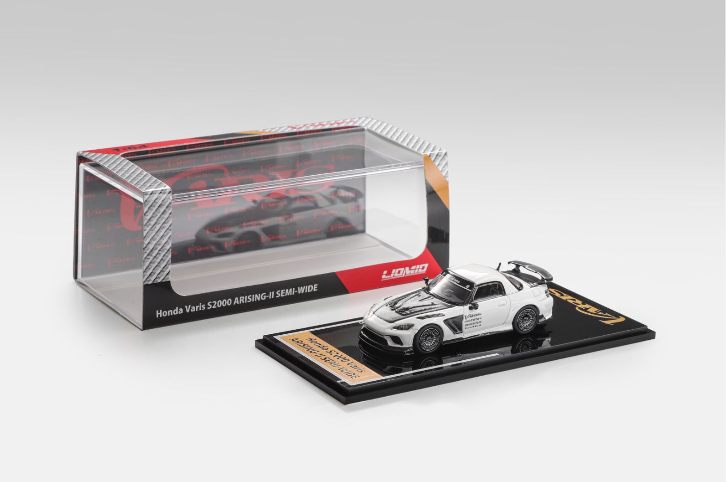 LIOMIO 1:64 Honda S2000 Varis Arising-II Semi-Wide Ver HSVS-001