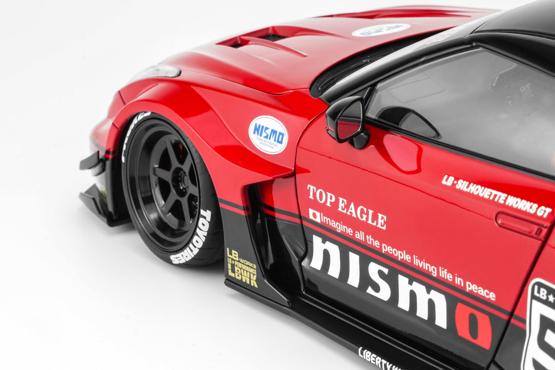 [Preorder] MOTORHELIX 1:18 LB-SILHOUETTE WORKS GT NISSAN 35GT-RR VER.2 (2 Colours) M80803/ M80801