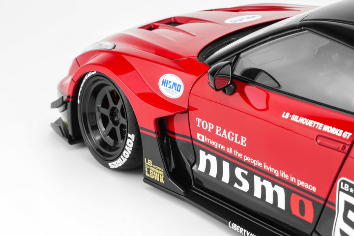 [Preorder] MOTORHELIX 1:18 LB-SILHOUETTE WORKS GT NISSAN 35GT-RR VER.2 (2 Colours) M80803/ M80801