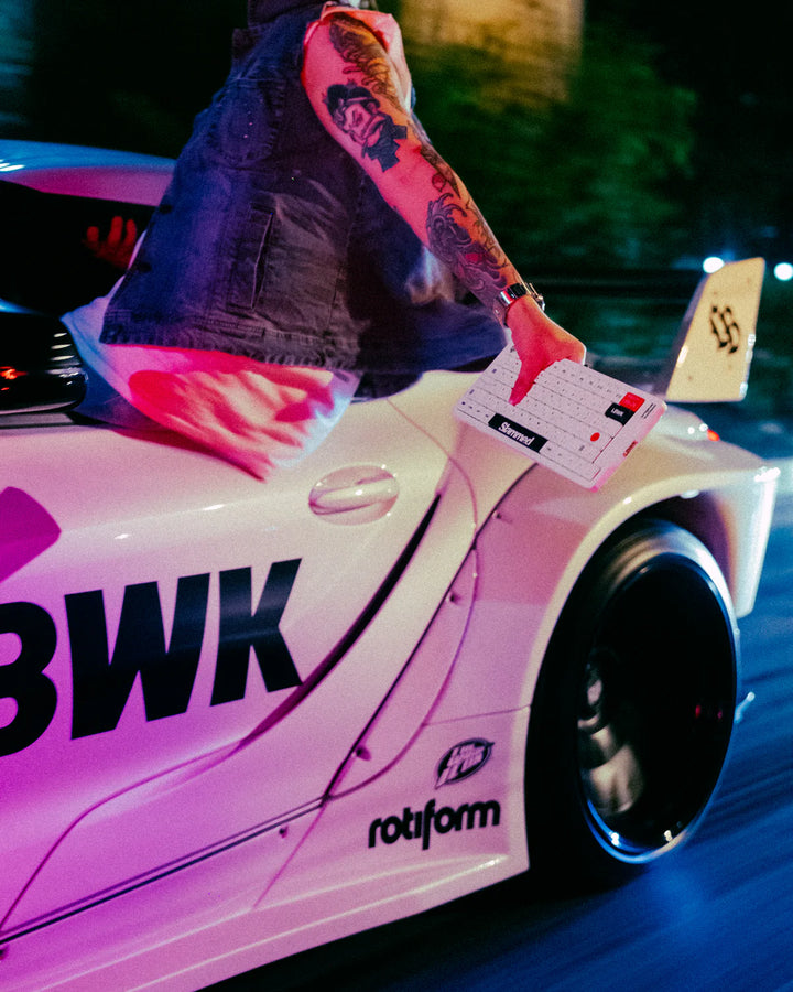 Liberty Walk x original konbini keyboard: white edition