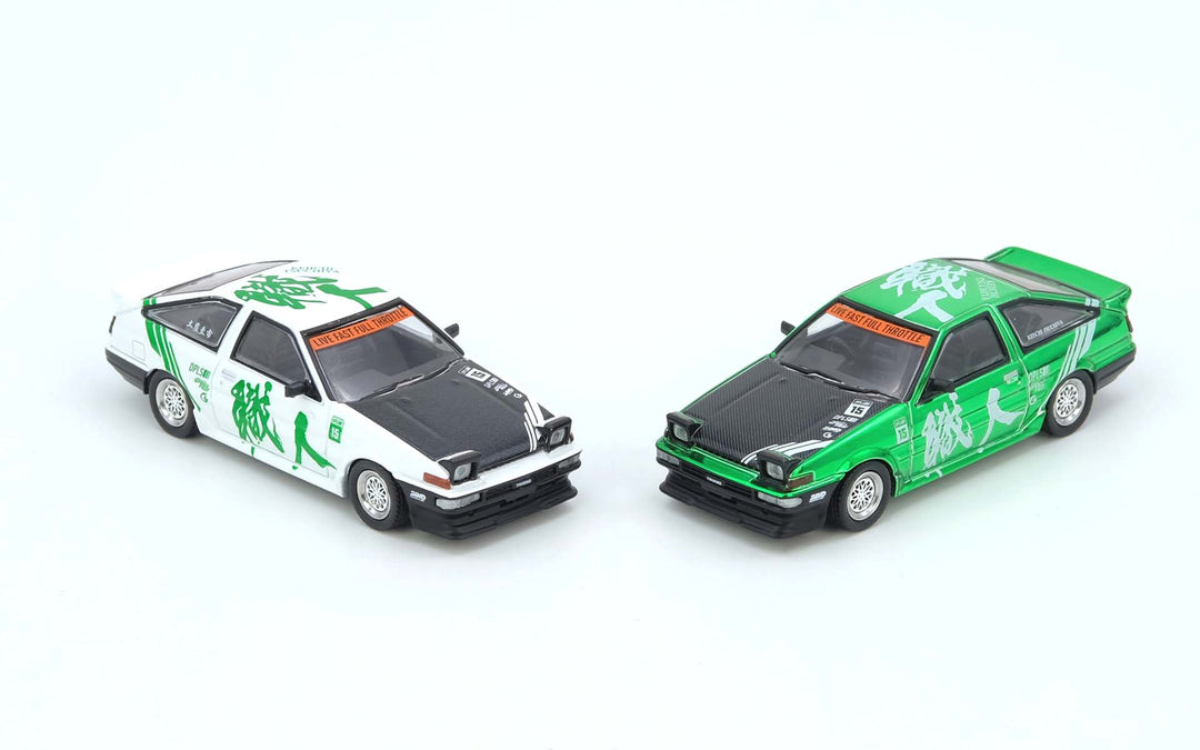 [Preorder] Inno64 1:64 TOYOTA SPRINTER TRUENO AE86 "KEIICHI TSUCHIYA"  (Random Chase car) Limited Edition IN64-AE86-KT