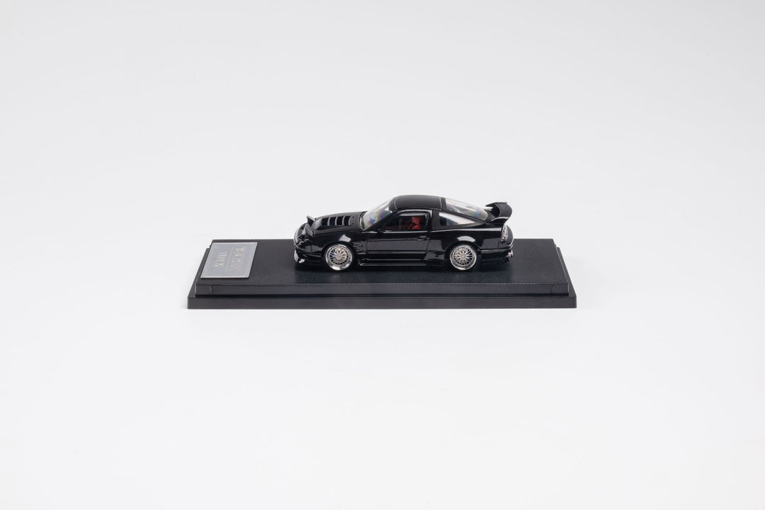 MicroTurbo 1:64 Custom 180SX Type X - Metallic Black – Horizon Diecast