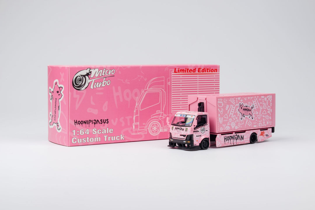Microturbo 1:64 Custom Gull Wing Truck - Pink