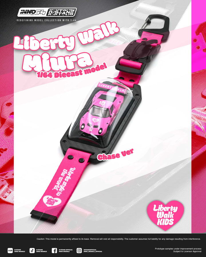 [Preorder] Inno64 X DSTANDS LB-Silhouette WORKS Miura GT  (Chase Car Randomly Inserted) IN64-DSTANS-LB-MUIRA-01