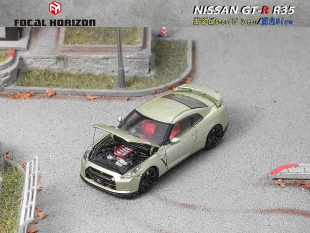 Focal R35 Focal Horizon 1:64 Nissan GT-R R35 (2 Colours) – Horizon Diecast