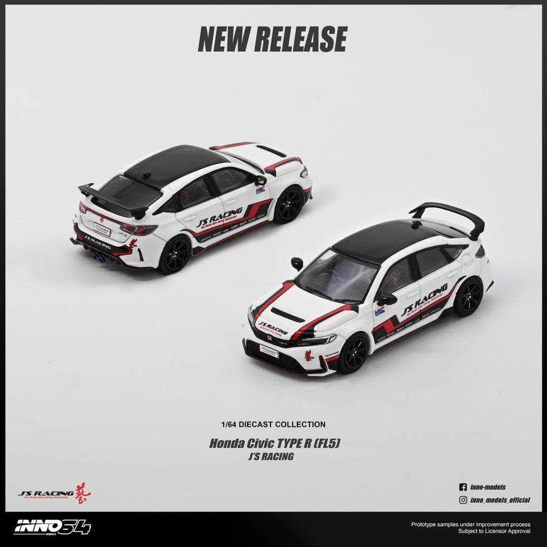 [Preorder] Inno64 1:64 Honda Civic (FL5) J&