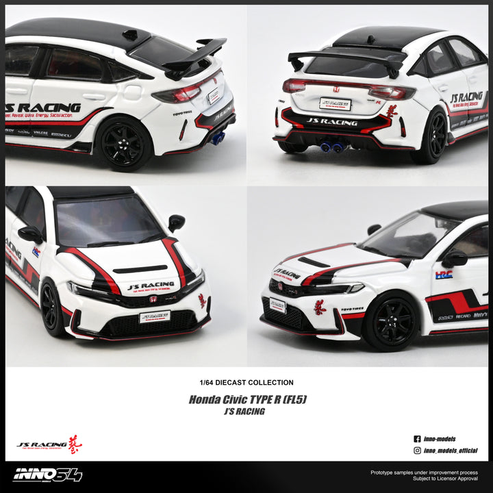 [Preorder] Inno64 1:64 Honda Civic (FL5) J&