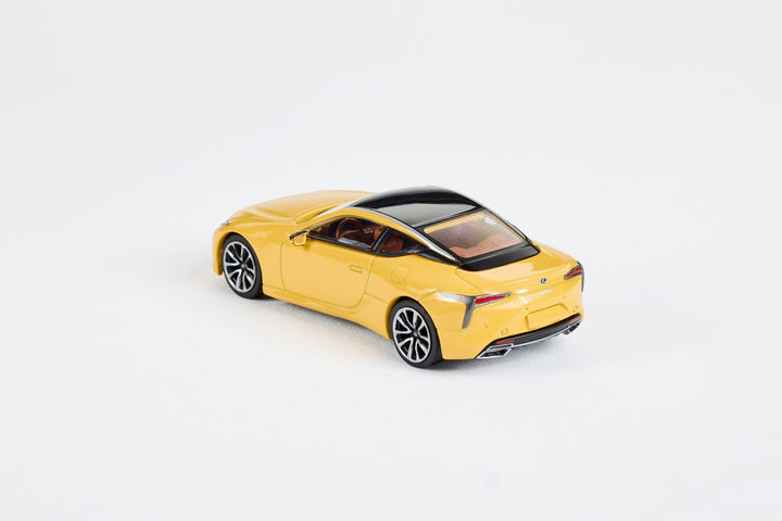 Masdi 1:64 Lexus LC500h 2020 Yellow LEX1208