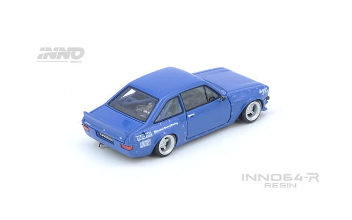 [Preorder] Inno64 1:64 FORD ESCORT MK2 PANDEM "EMOTION" RETRO HAVOC Blue IN64R-MK2P-BLUE