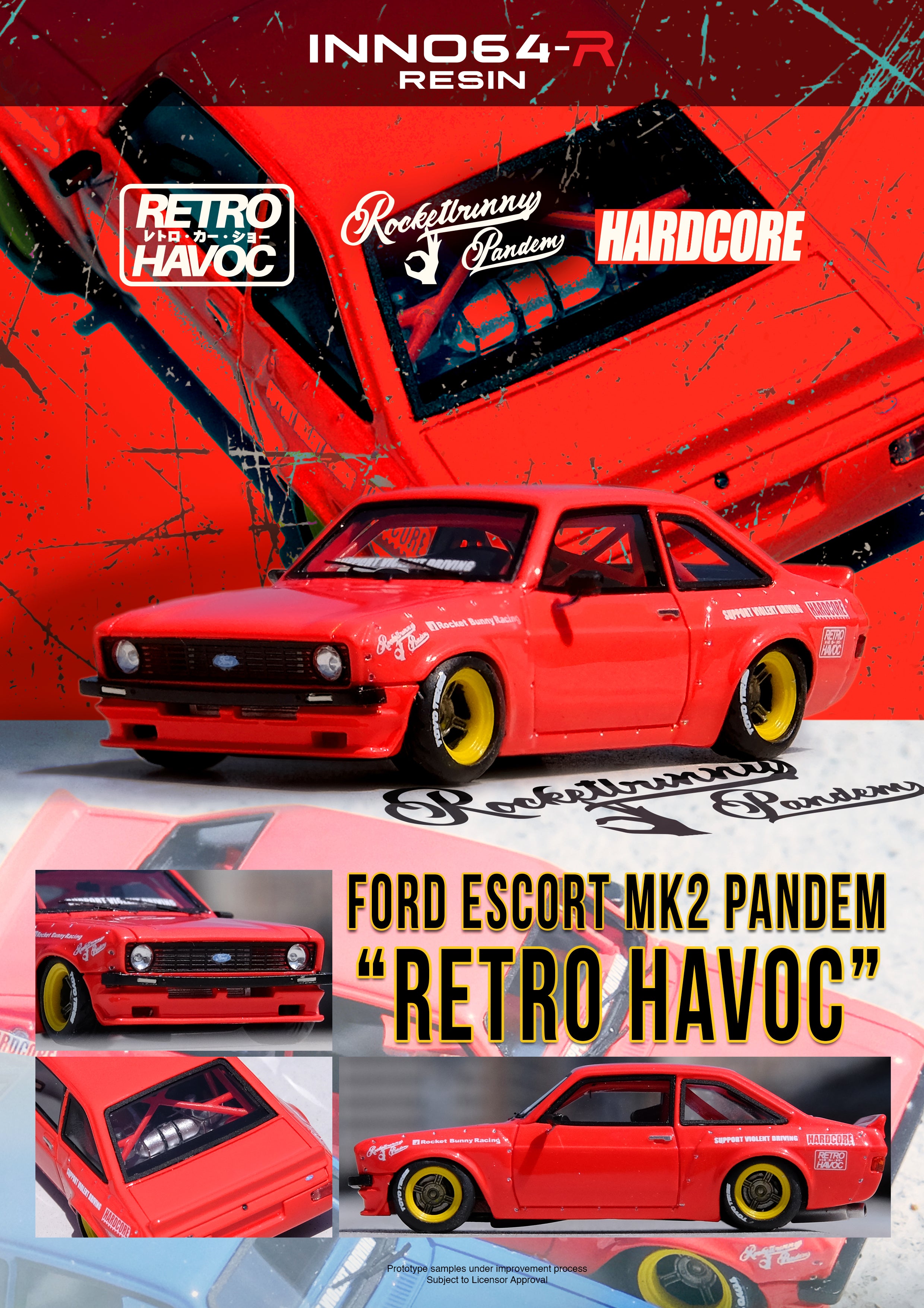 INNO64-R レジンモデルカー 赤 Scale Model - 1:64 - NSX-R GT Red – Kuya Automotive