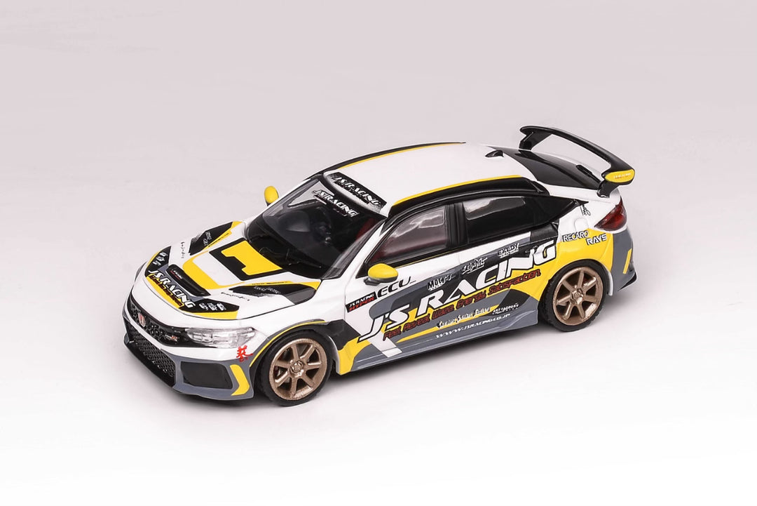 MOTORHELIX 1:64 Honda Civic Type R (FL5) - J's Racing (2 Versions