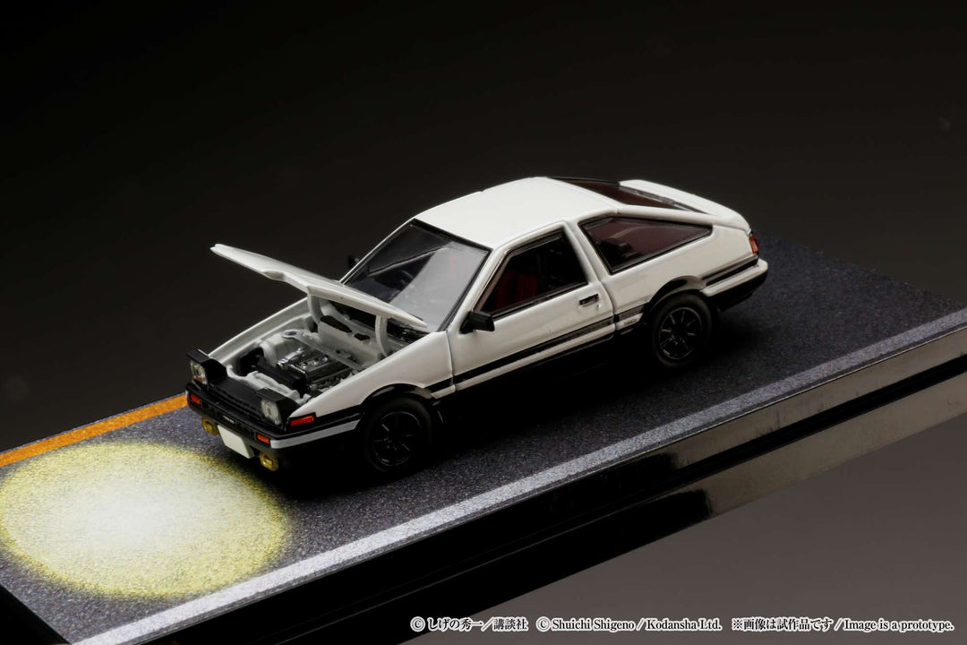 [Preorder] Hobby Japan 1:64 Toyota SPRINTER TRUENO GT APEX (AE86) / INITIAL D Engine Mounted Model VS Kyoichi  Sudo