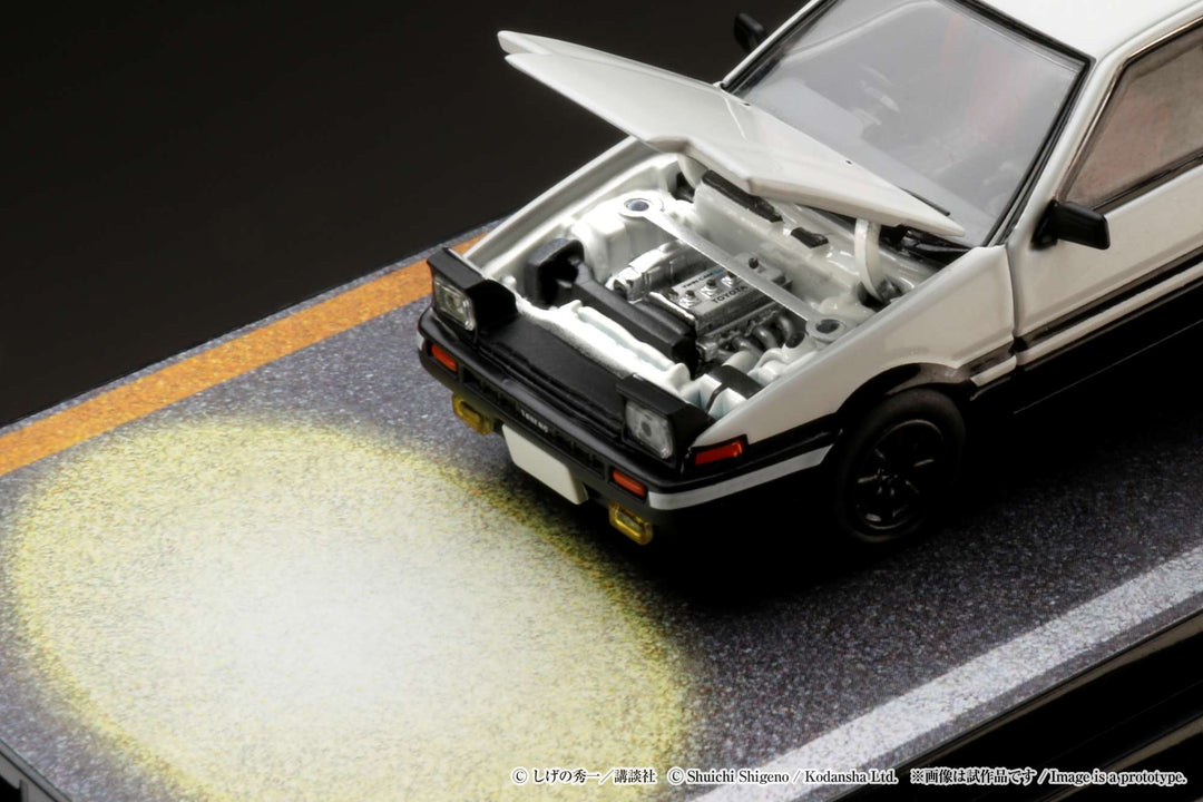 [Preorder] Hobby Japan 1:64 Toyota SPRINTER TRUENO GT APEX (AE86) / INITIAL D Engine Mounted Model VS Kyoichi  Sudo