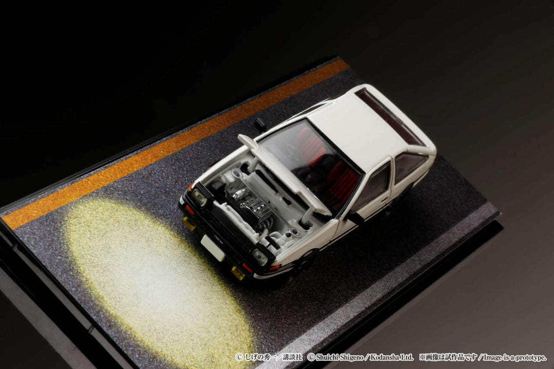 [Preorder] Hobby Japan 1:64 Toyota SPRINTER TRUENO GT APEX (AE86) / INITIAL D Engine Mounted Model VS Kyoichi  Sudo