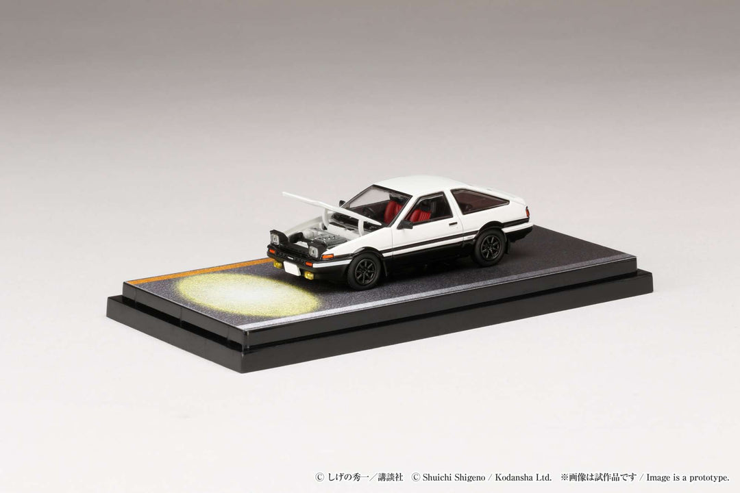 [Preorder] Hobby Japan 1:64 Toyota SPRINTER TRUENO GT APEX (AE86) / INITIAL D Engine Mounted Model VS Kyoichi  Sudo