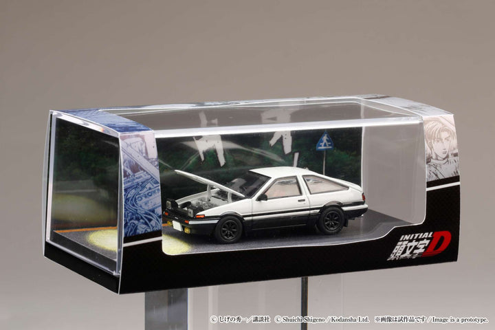 [Preorder] Hobby Japan 1:64 Toyota SPRINTER TRUENO GT APEX (AE86) / INITIAL D Engine Mounted Model VS Kyoichi  Sudo