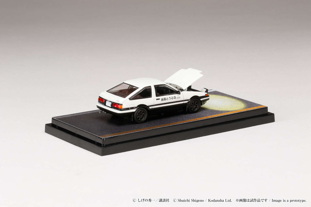 [Preorder] Hobby Japan 1:64 Toyota SPRINTER TRUENO GT APEX (AE86) / INITIAL D Engine Mounted Model VS Kyoichi  Sudo