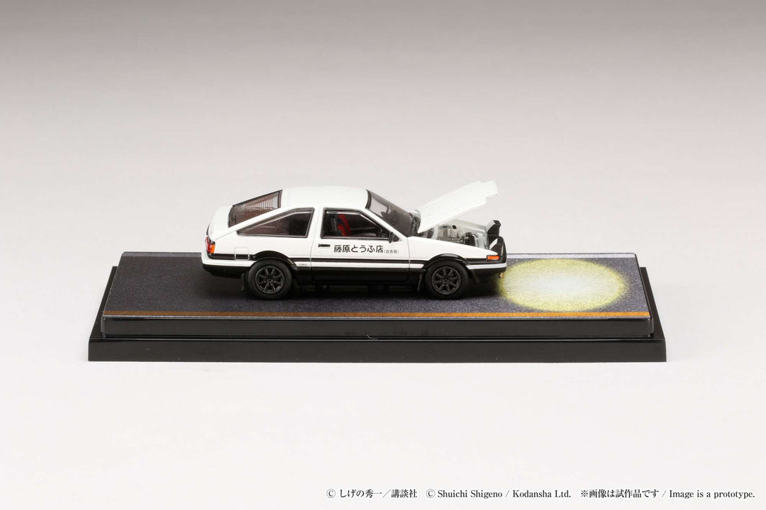 [Preorder] Hobby Japan 1:64 Toyota SPRINTER TRUENO GT APEX (AE86) / INITIAL D Engine Mounted Model VS Kyoichi  Sudo