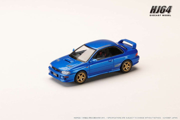 Hobby Japan 1:64 SUBARU Impreza PURE SPORTS COUPE WRX type R STi Version (3 Colours)