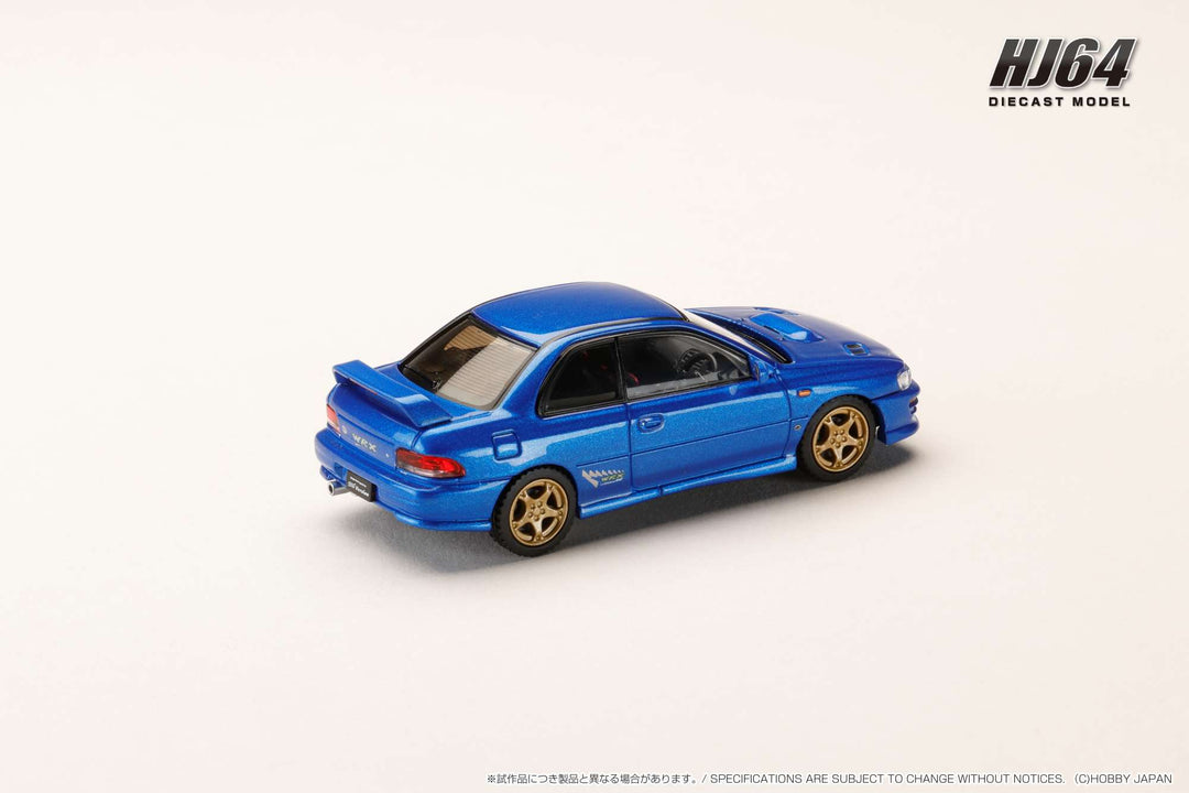Hobby Japan 1:64 SUBARU Impreza PURE SPORTS COUPE WRX type R STi Version (3 Colours)