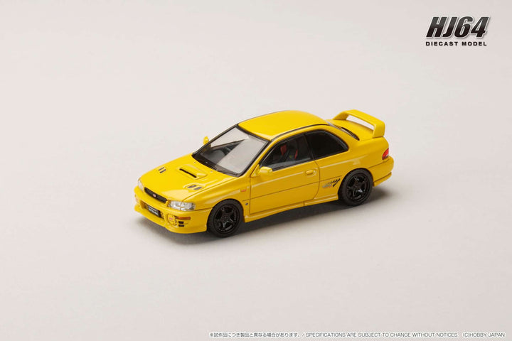 Hobby Japan 1:64 SUBARU Impreza PURE SPORTS COUPE WRX type R STi Version (3 Colours)