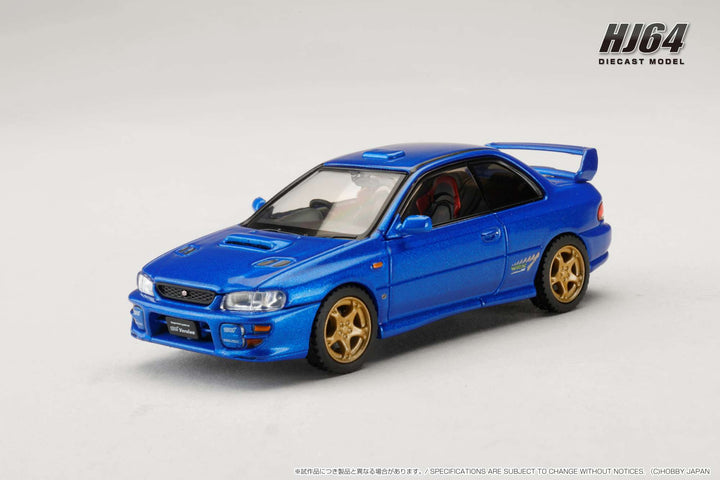 Hobby Japan 1:64 SUBARU Impreza PURE SPORTS COUPE WRX type R STi Version Ⅴ Limited