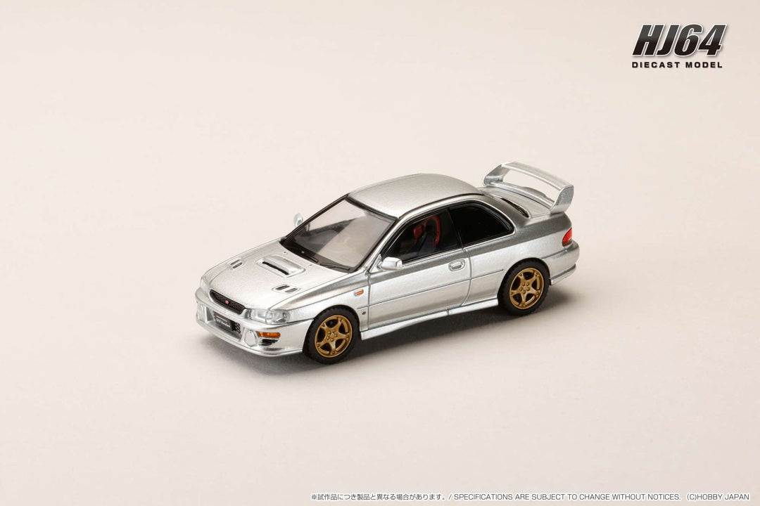 Hobby Japan 1:64 SUBARU Impreza PURE SPORTS COUPE WRX type R STi Version ⅤWR Type Front Bumper (5 Colours)