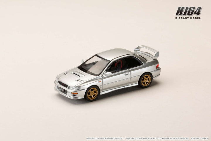Hobby Japan 1:64 SUBARU Impreza PURE SPORTS COUPE WRX type R STi Version ⅤWR Type Front Bumper (5 Colours)
