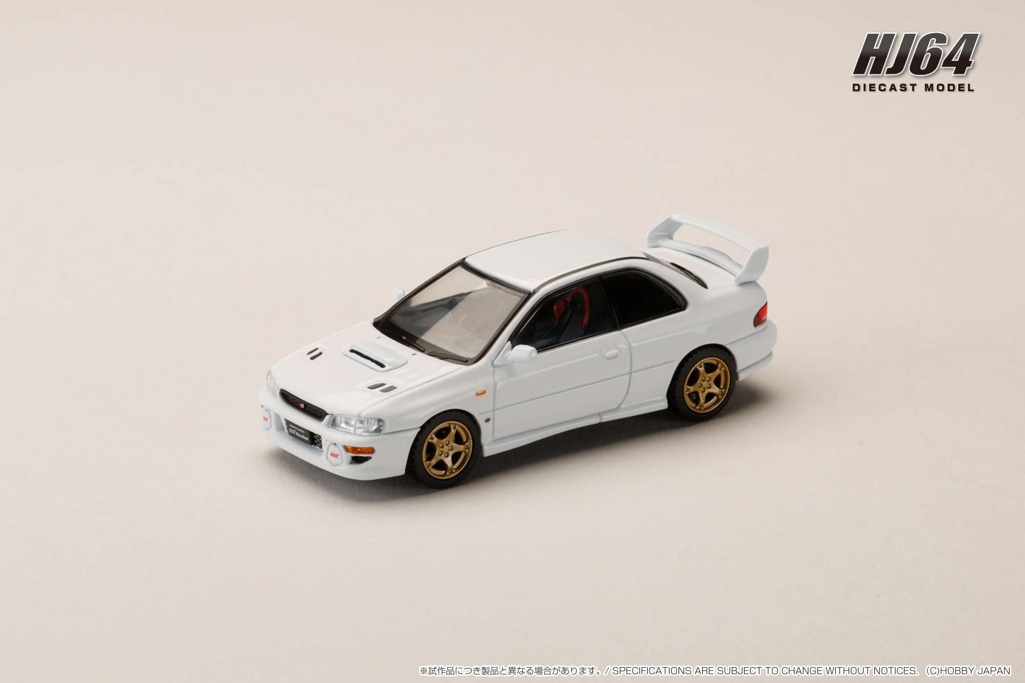 801-074 ホビージャパン 1/64 スバル IMPREZA WRX ホビージャパン 1/64 スバル インプレッサ PURE SPORTS COUPE