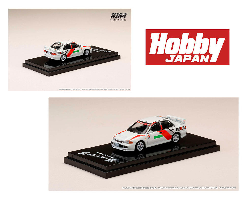 Hobby Japan 1:64 Mitsubishi Lancer RS Evolution III GR. A Promotion