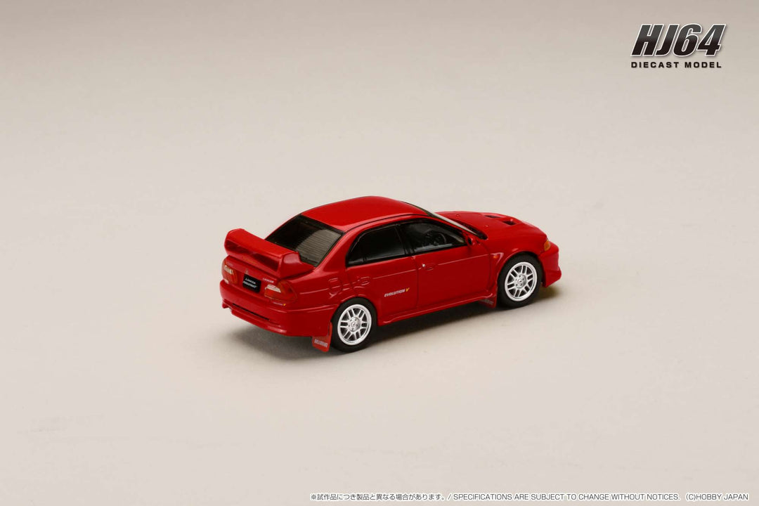 Hobby Japan 1:64 MITSUBISHI LANCER GSR EVOLUTION 5 (CP9A) 1998 with Mud flap (5 Colors)