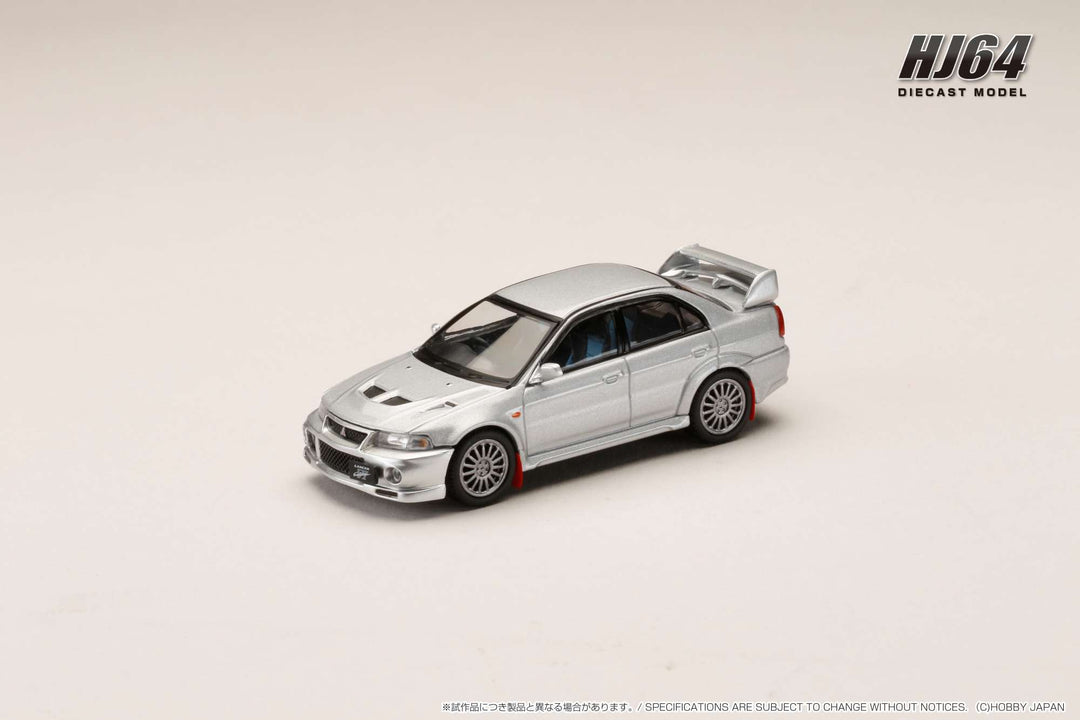 Hobby Japan 1:64 MITSUBISHI LANCER GSR EVOLUTION 6 (CP9A) 1999 with Mud flap (5 Colors)