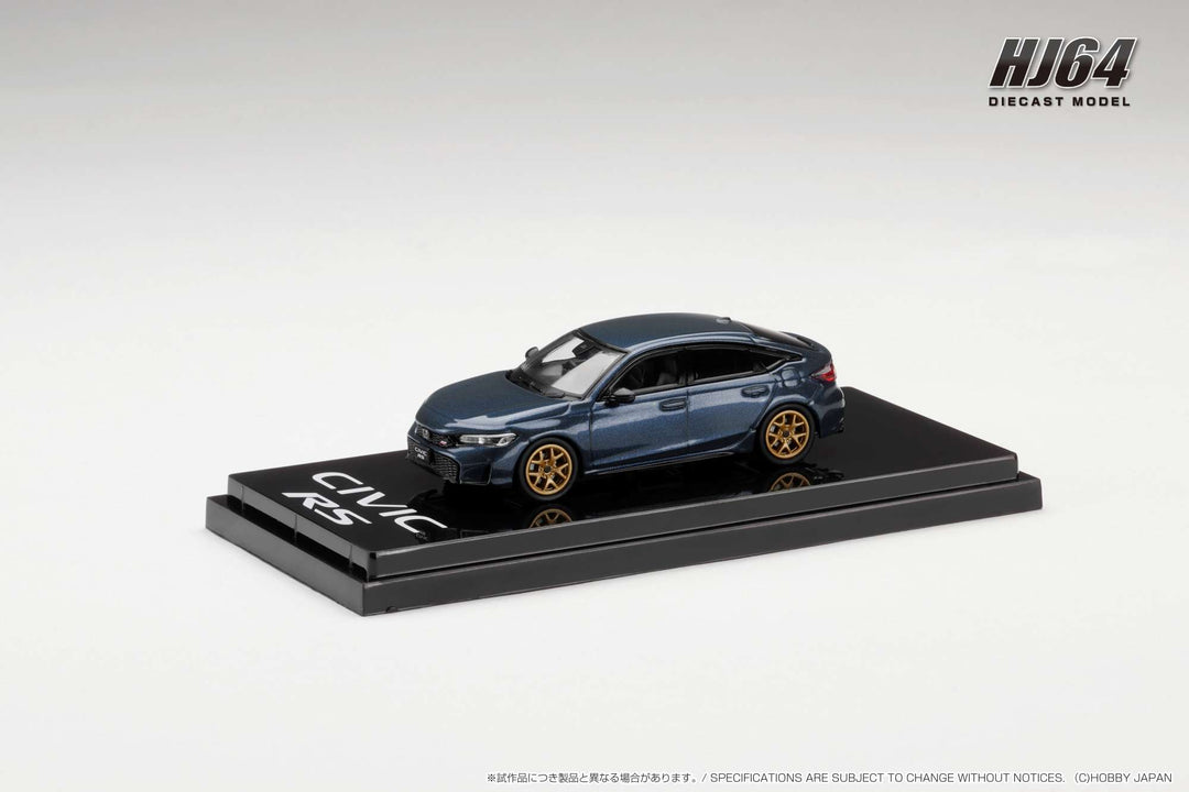 [Preorder] Hobby Japan 1:64 Honda CIVIC RS Customized Version (5 Colors) HJ642046BW/ HJ642046BBK/ HJ642046BGY/ HJ642046BR/HJ642046BBL