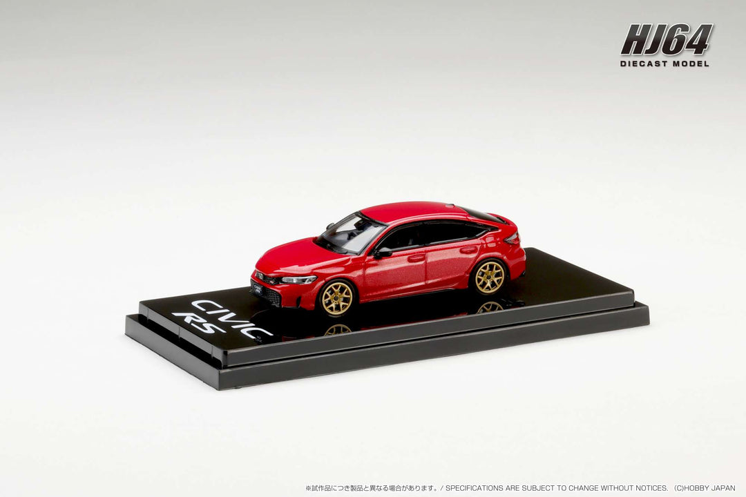 [Preorder] Hobby Japan 1:64 Honda CIVIC RS Customized Version (5 Colors) HJ642046BW/ HJ642046BBK/ HJ642046BGY/ HJ642046BR/HJ642046BBL