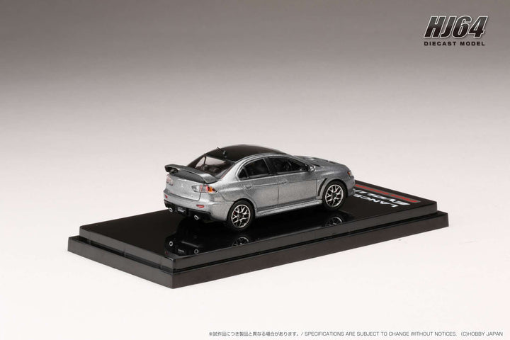 [Preorder] Hobby Japan 1:64 MITSUBISHI LANCER EVOLUTION Ⅹ FINAL EDITION WITH ENGINE DISPLAY MODEL (4 Colors)