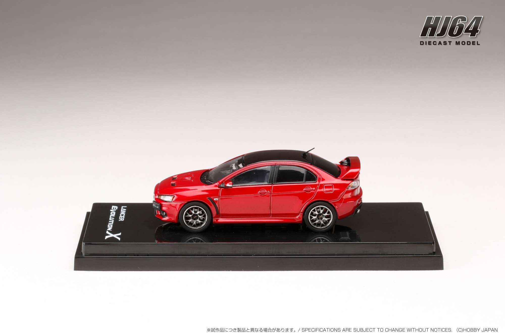 Hobby Japan 1:64 MITSUBISHI LANCER EVOLUTION Ⅹ FINAL