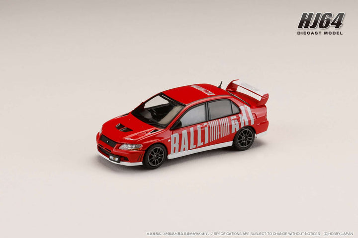 [Preorder] Hobby Japan 1:64 MITSUBISHI LANCER EVOLUTION 7 GSR RALLIART (3 Colors)