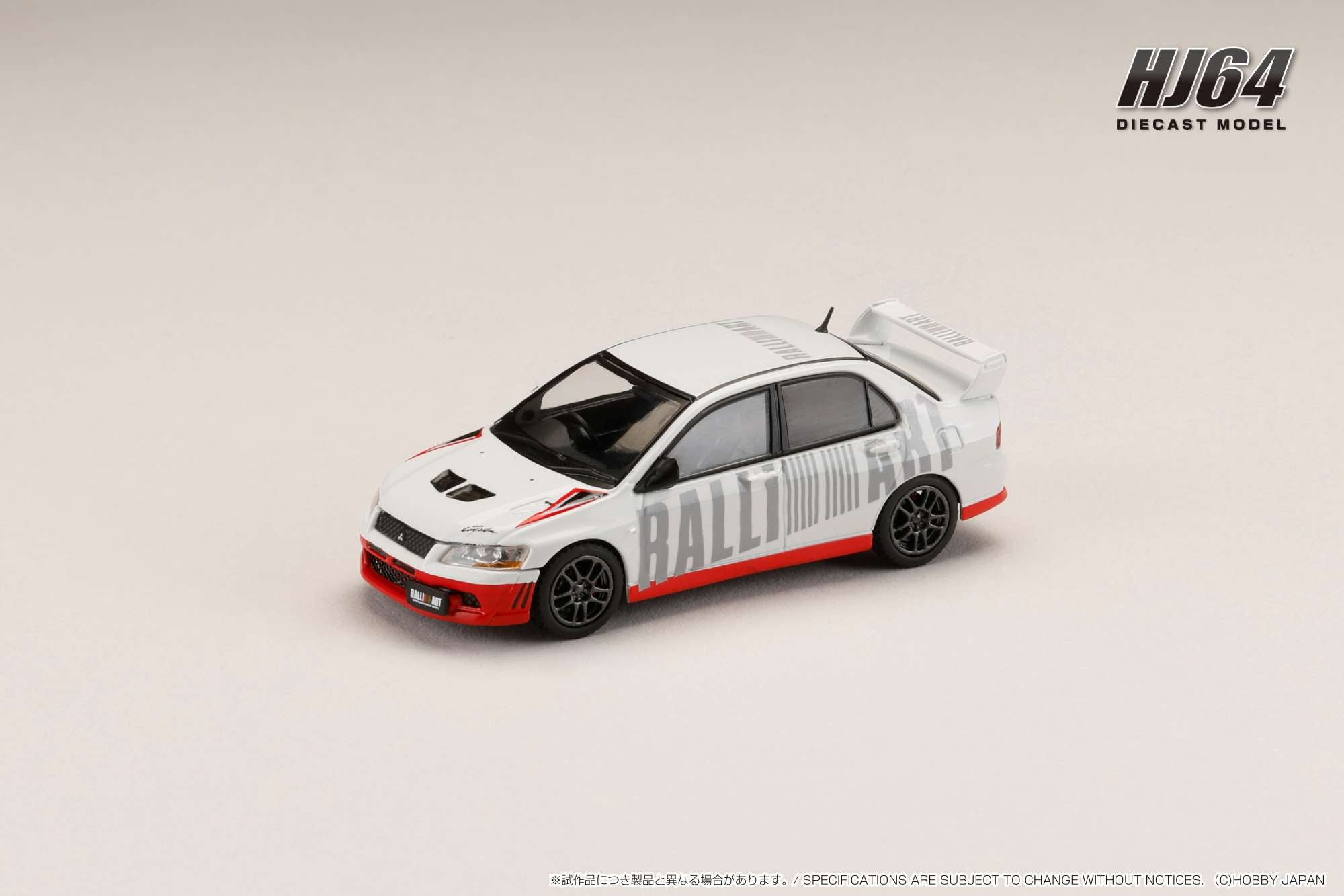Hobby Japan 1:64 MITSUBISHI LANCER EVOLUTION 7 GSR RALLIART (3