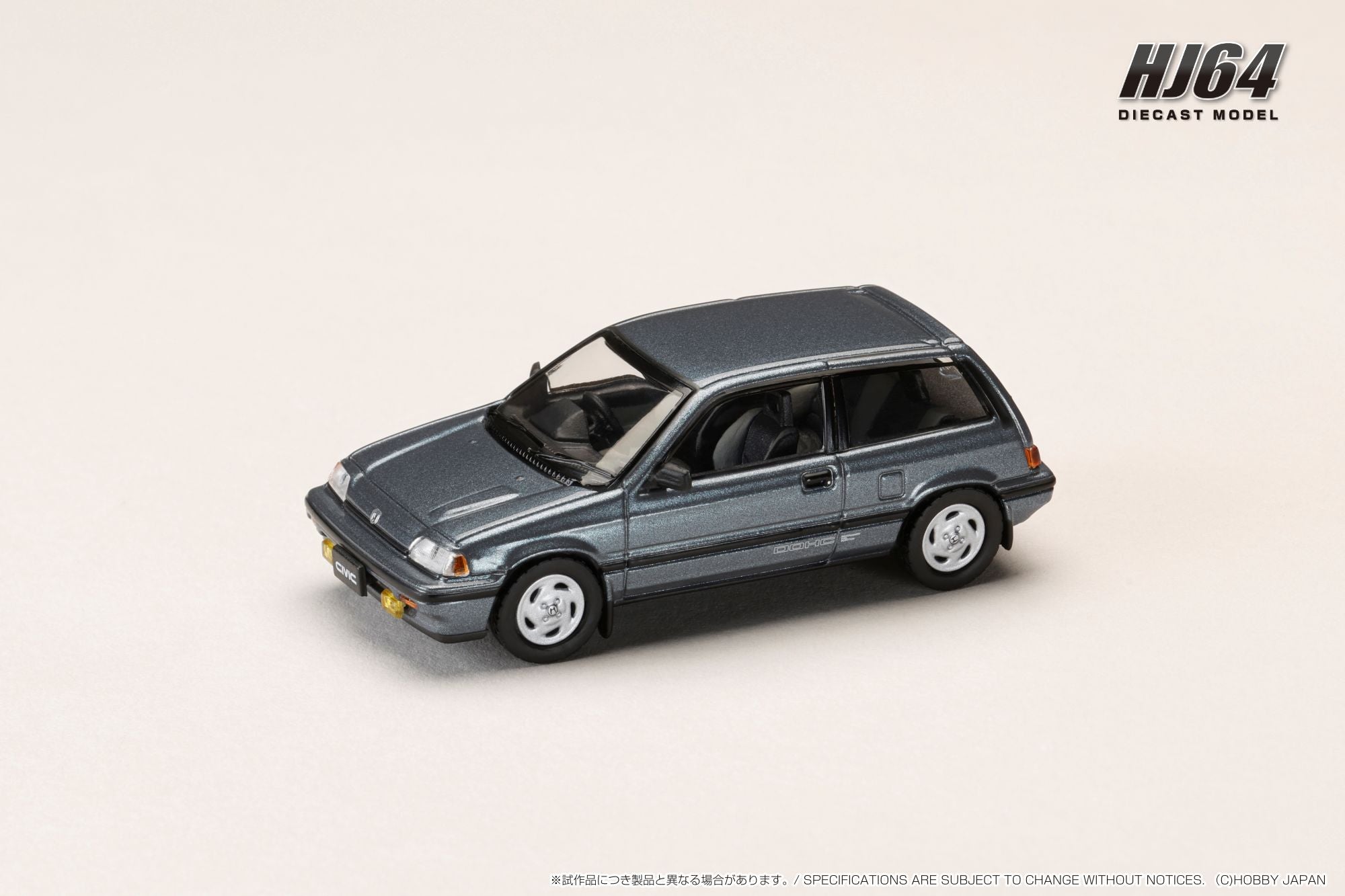 Hobby Japan 1:64 Honda CIVIC (AT) Late Version/ Genuine optional