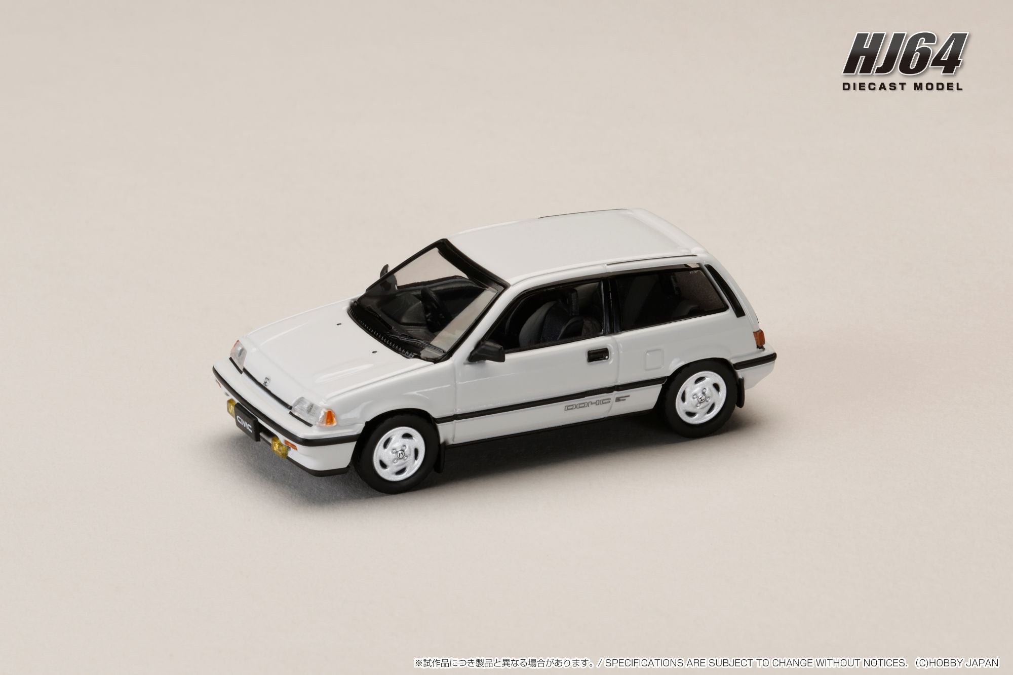 Hobby Japan 1:64 Honda CIVIC (AT) Late Version/ Genuine optional