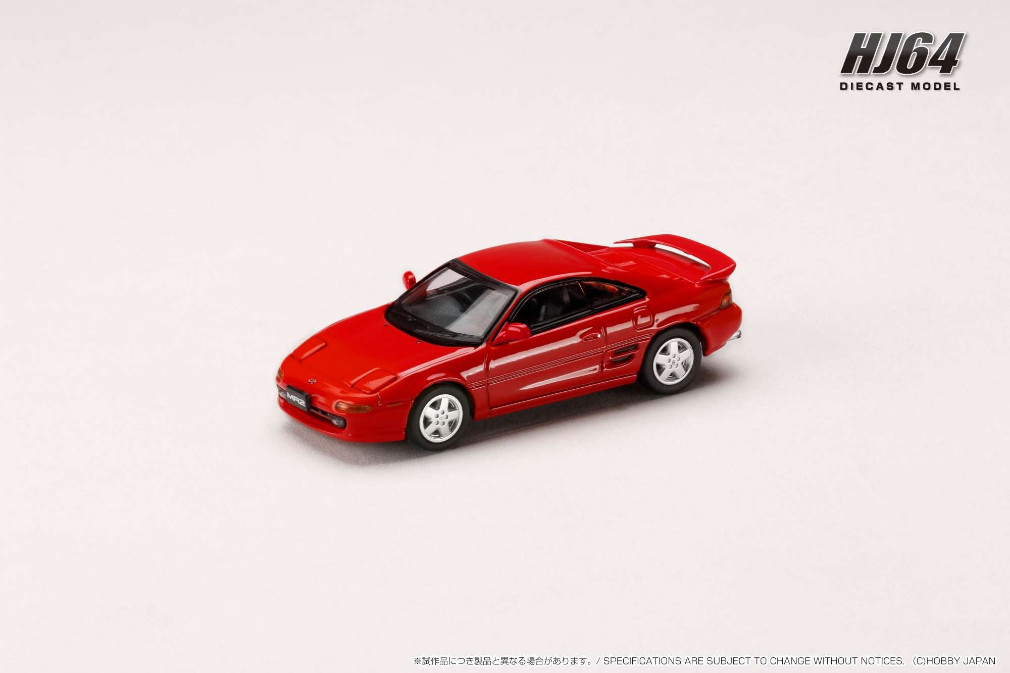 4R-724 ホビージャパン 1/64 トヨタ MR2 SW20 GT-S ホビージャパン 1/64 トヨタ MR2 (SW20) GT-S (1993) スーパー
