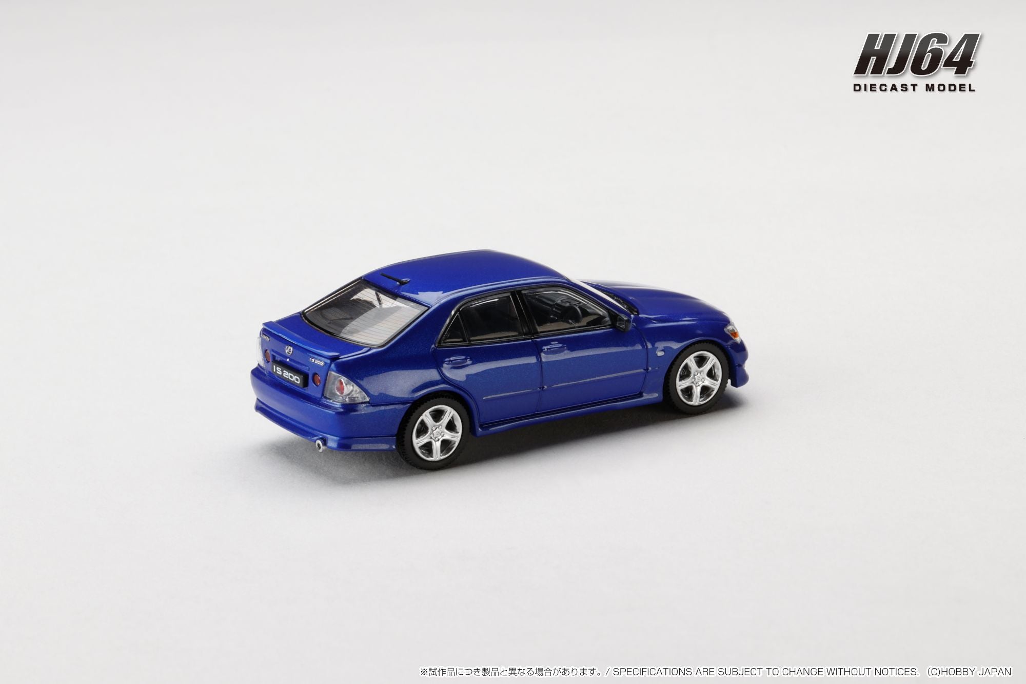 Hobby Japan 1:64 LEXUS IS 200 (E10) 1999 (5 colors) – Horizon Diecast
