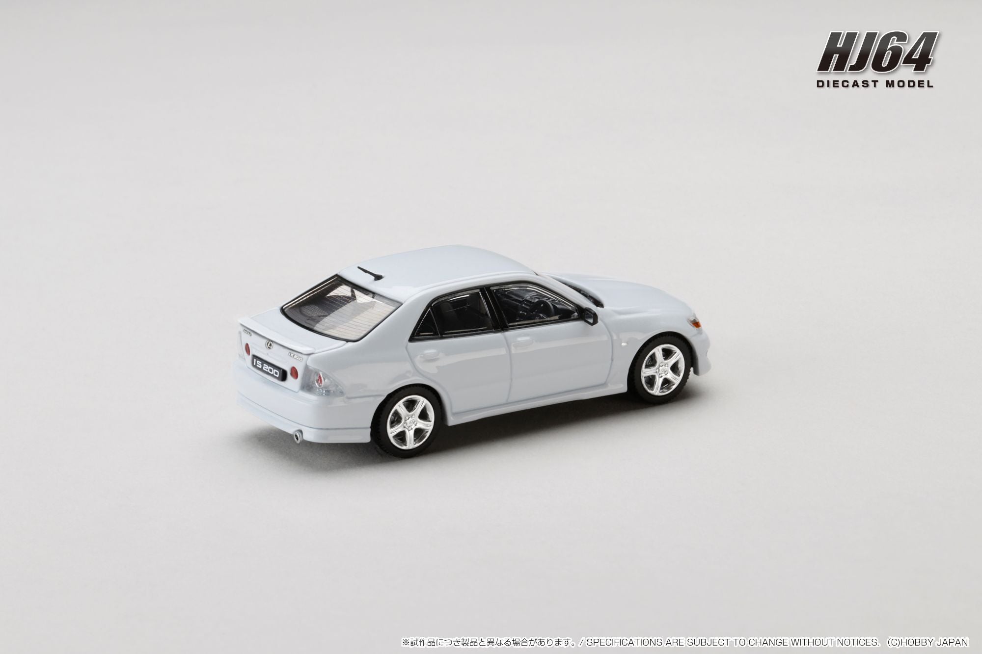 Hobby Japan 1:64 LEXUS IS 200 (E10) 1999 (5 colors) – Horizon Diecast
