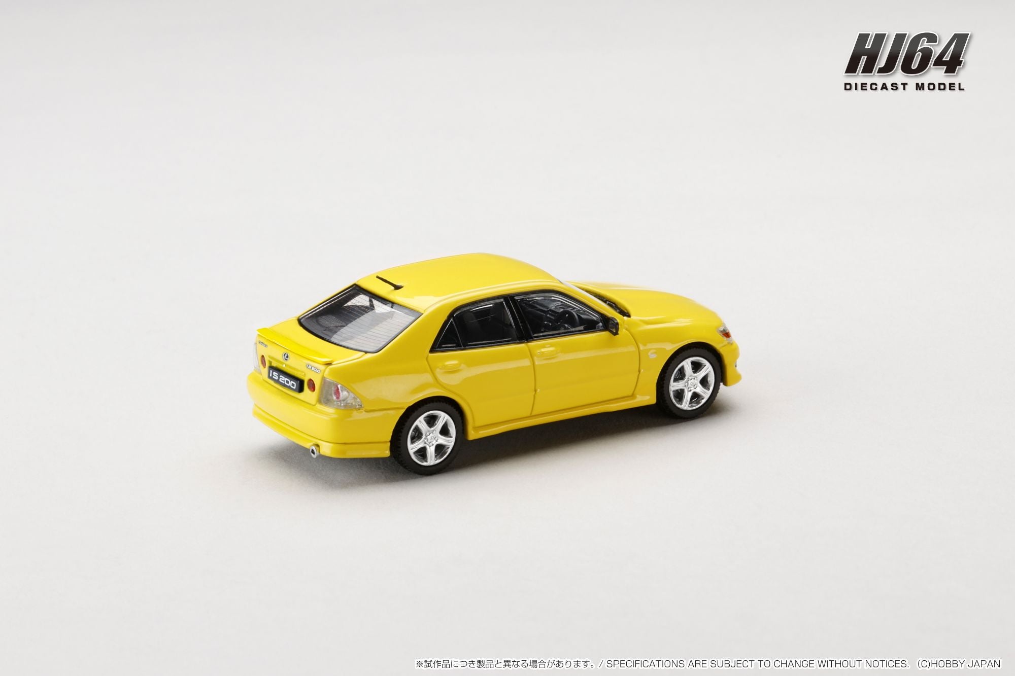 Hobby Japan 1:64 LEXUS IS 200 (E10) 1999 (5 colors) – Horizon Diecast