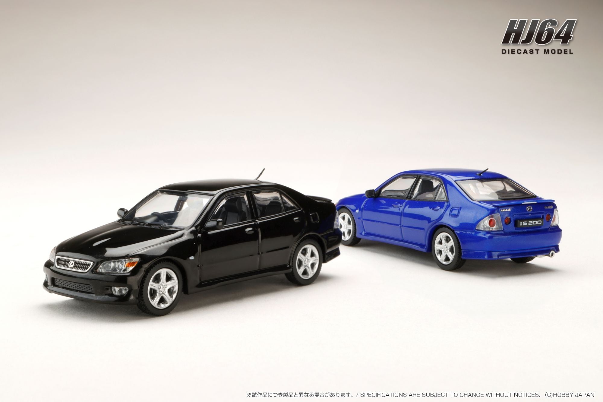 Hobby Japan 1:64 LEXUS IS 200 (E10) 1999 (5 colors) – Horizon Diecast